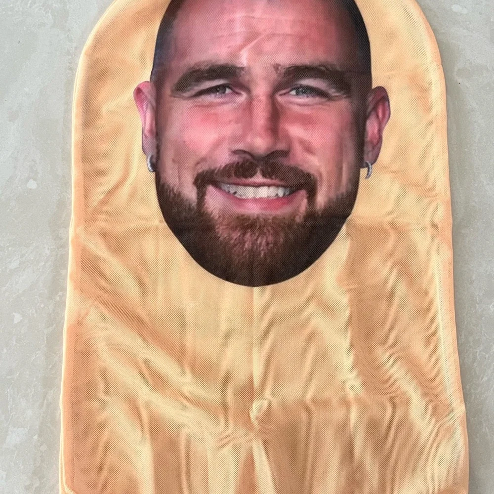 Kids Fun Face Towel - Orange
